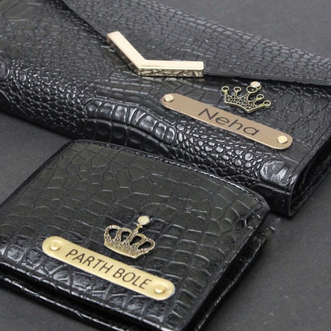 Couple Wallet Purse Combo